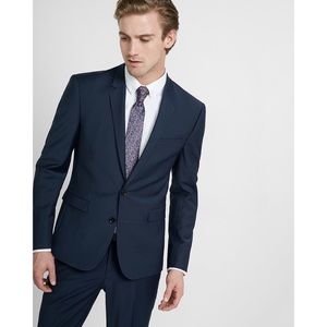 Men's Express Extra Slim Black Stretch Blazer